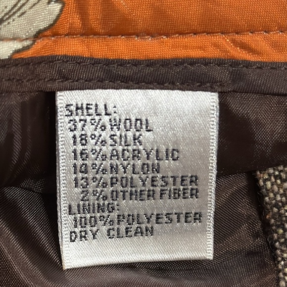 (W2) Talbots vintage Woven Silk and Wool Blend Dress Pants
Lined Women's Size 12 - Picture 12 of 13